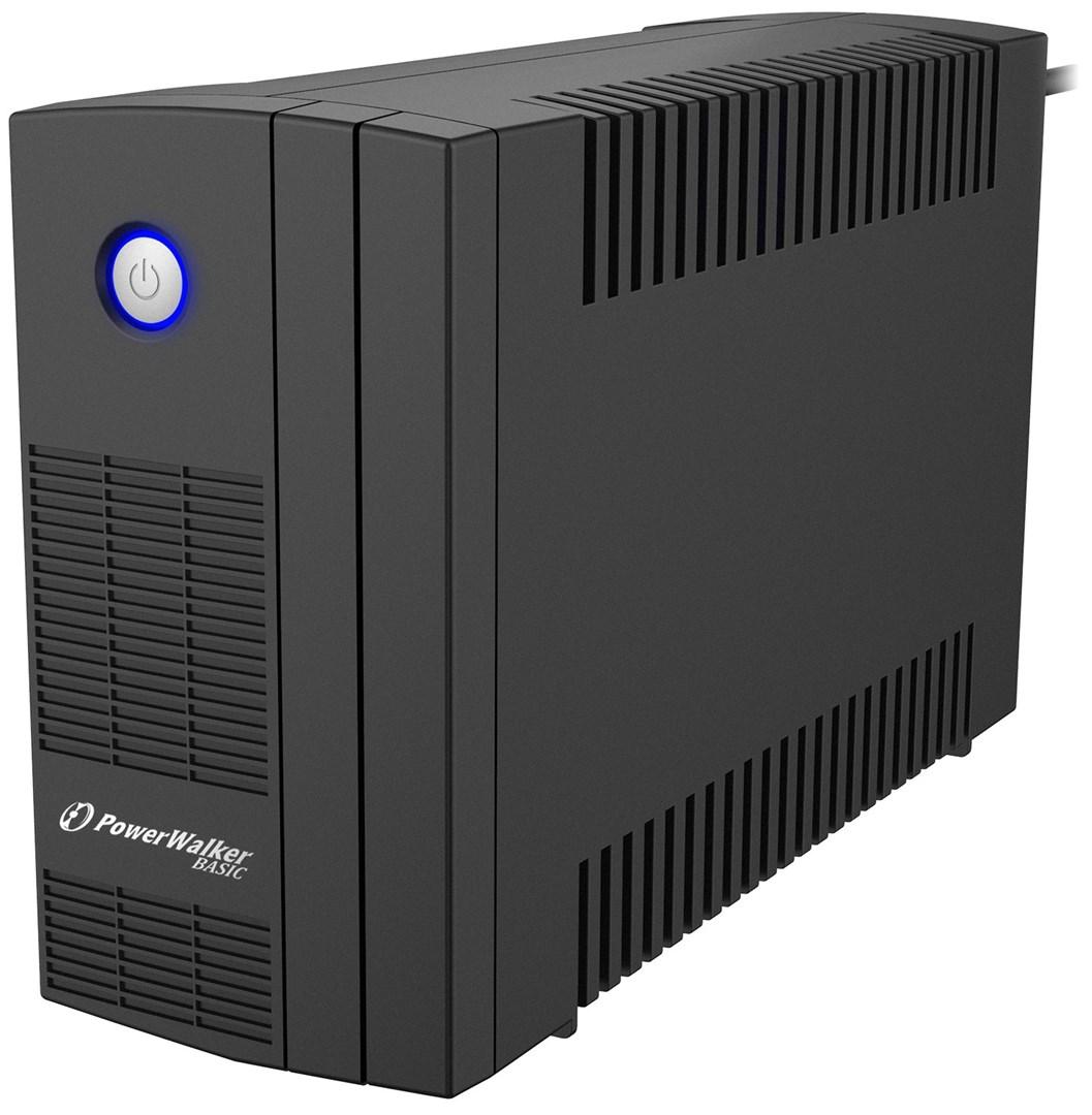 PowerWalker VI 850 SB FR UPS - Line-Interactive, 0,85 kVA / 480 W, 2 schuko-udtag billede