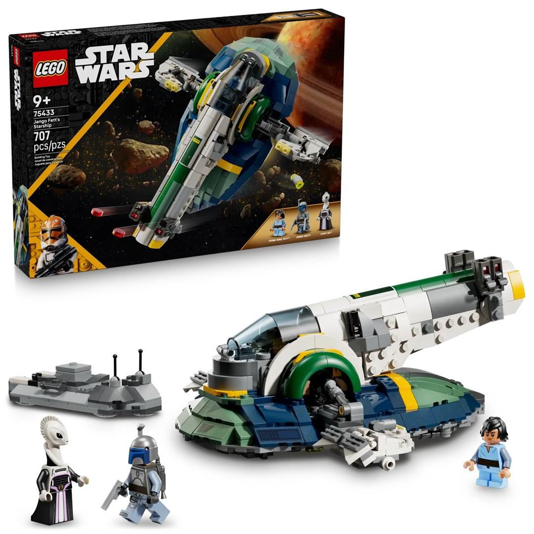 LEGO Star Wars 75433 Jango Fetts Starship bygge­sæt (9+)