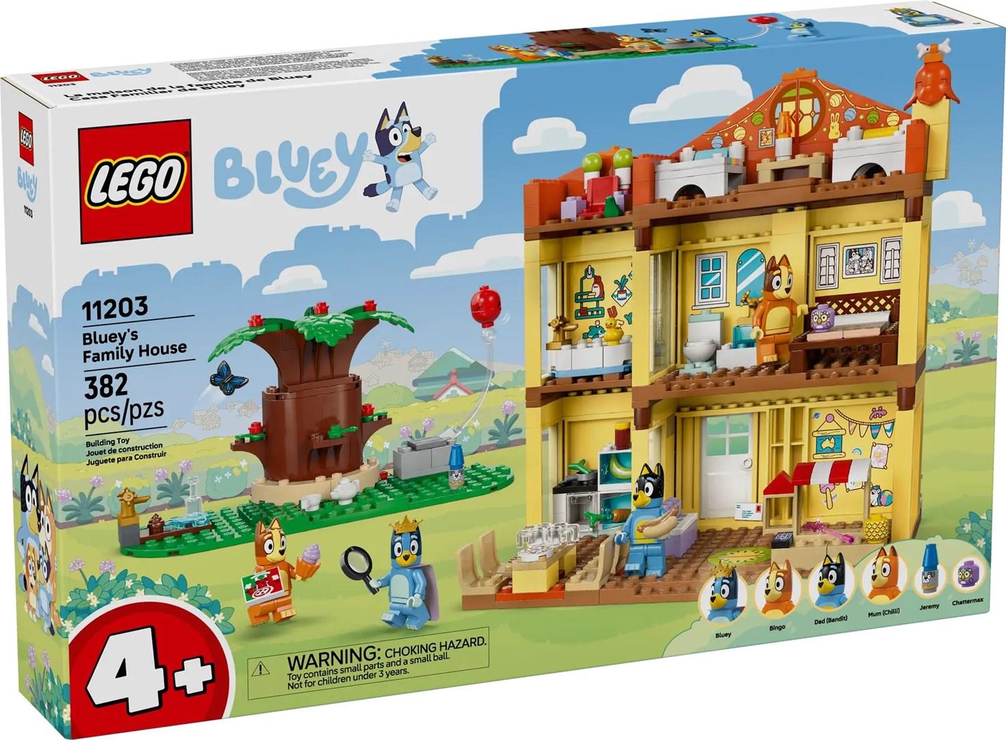 LEGO Bluey 11203 - Blueys familiehus byggesæt (4+)