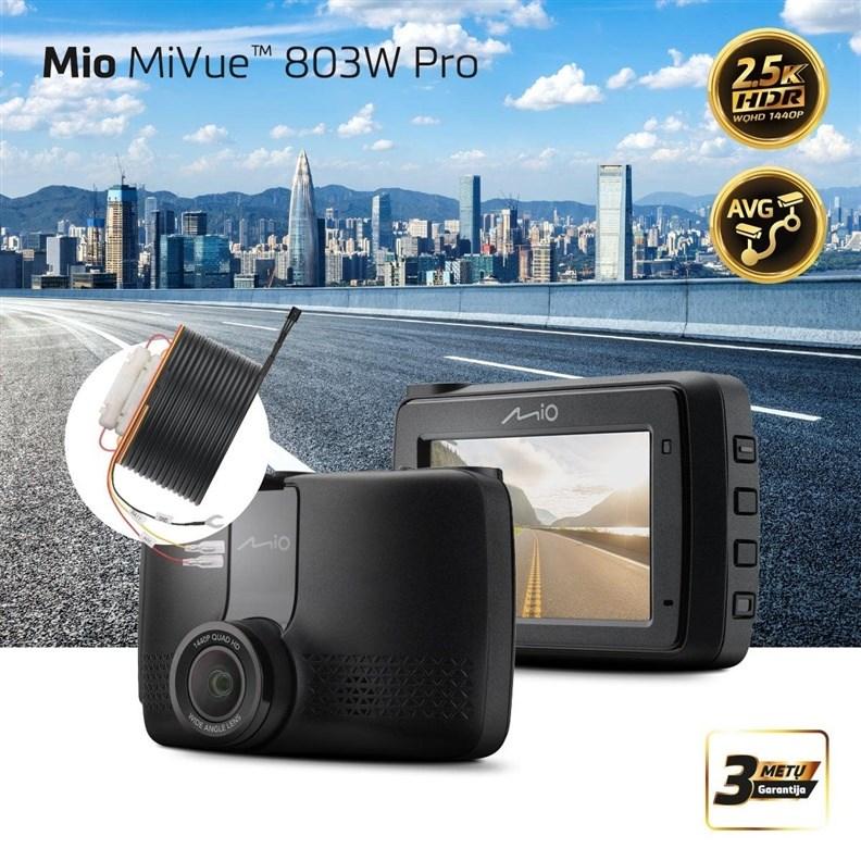 Mio MiVue 803W Pro dashcam til bil billede