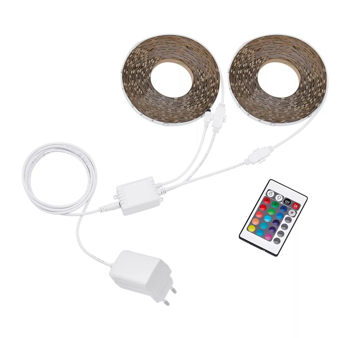 Philips LED lysbånd - farveskiftende, indendørs, 30 mm