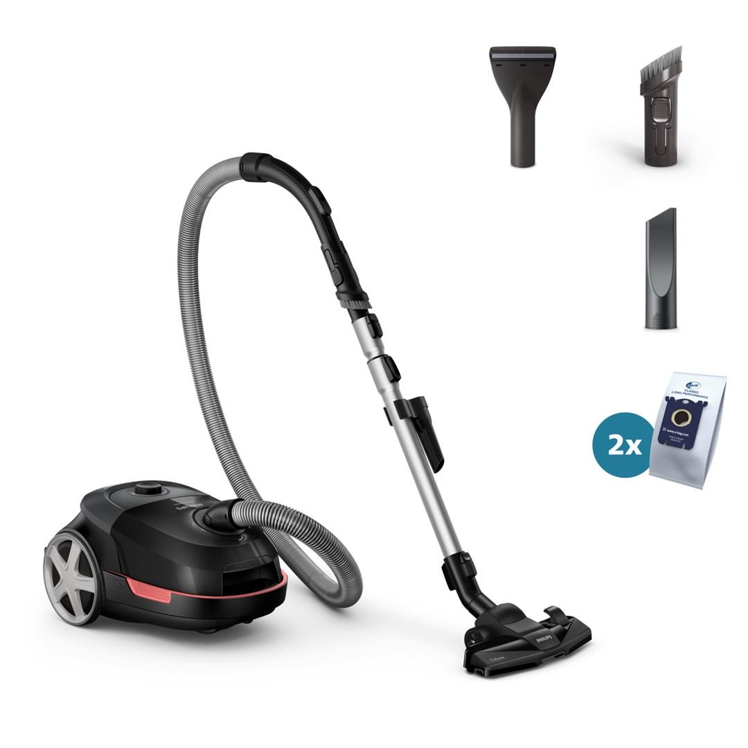 Philips 5000 Series XD5123/10 støvsuger med pose - 4 l, 900 W, sort billede