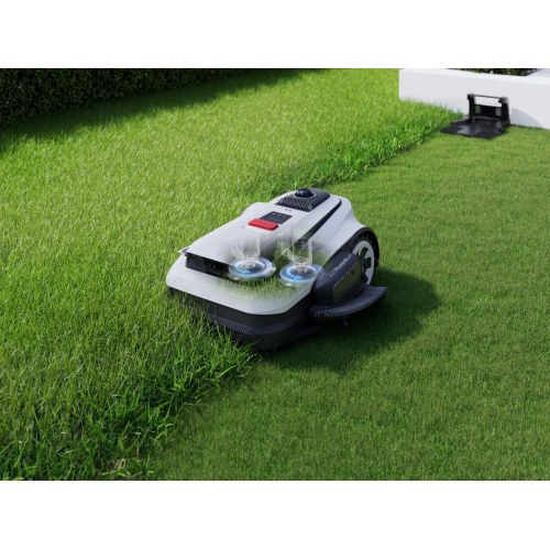 ECOVACS GOAT A1600 LiDAR PRO robotplæneklipper - sort/hvid