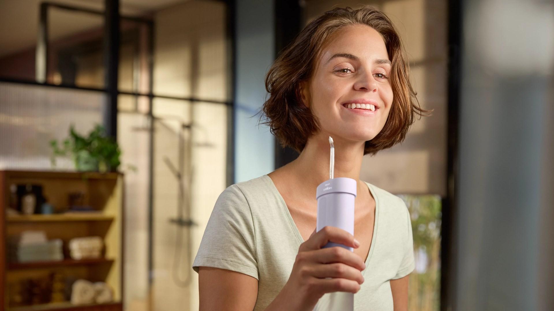 Philips Sonicare HX3333/23 trådløs mundskyller – 0,2 l, lilla billede
