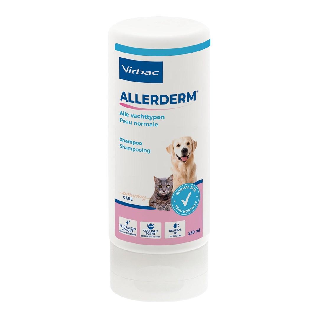 Virbac Allerderm shampoo til hund og kat – normal hud, 250 ml