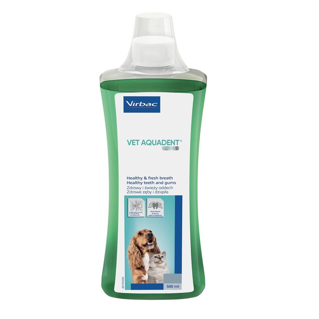 Virbac Vet Aquadent FR3SH – tandpleje-vand til hunde og katte, 500 ml
