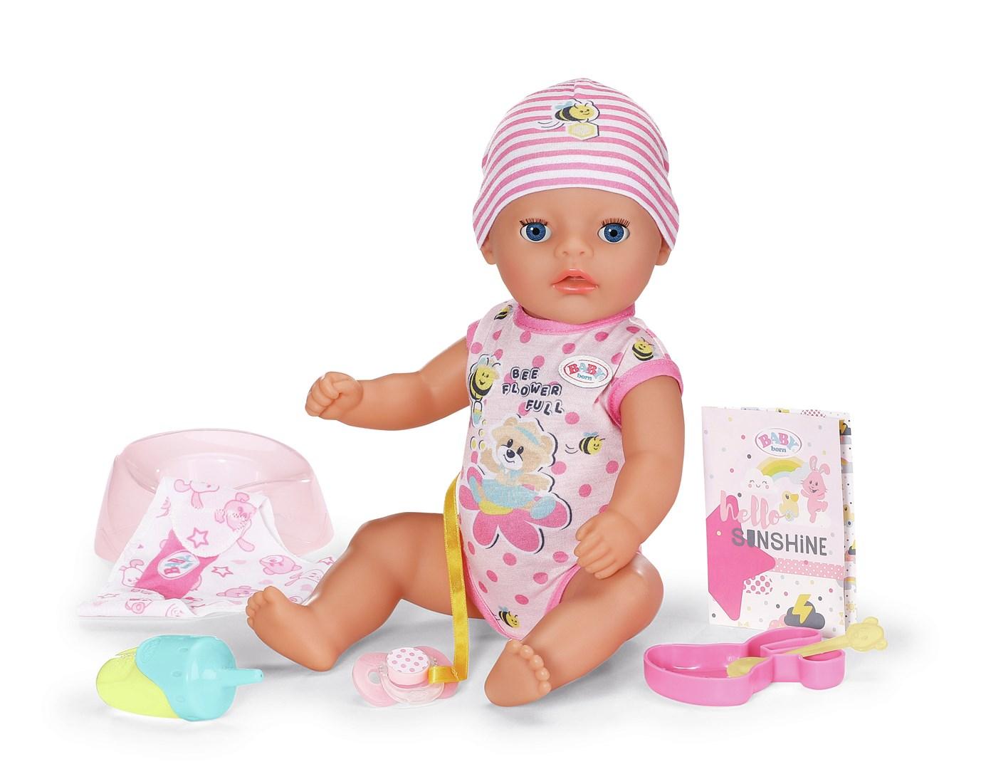 ZAPF BABY born Lena - babydukke 36 cm billede