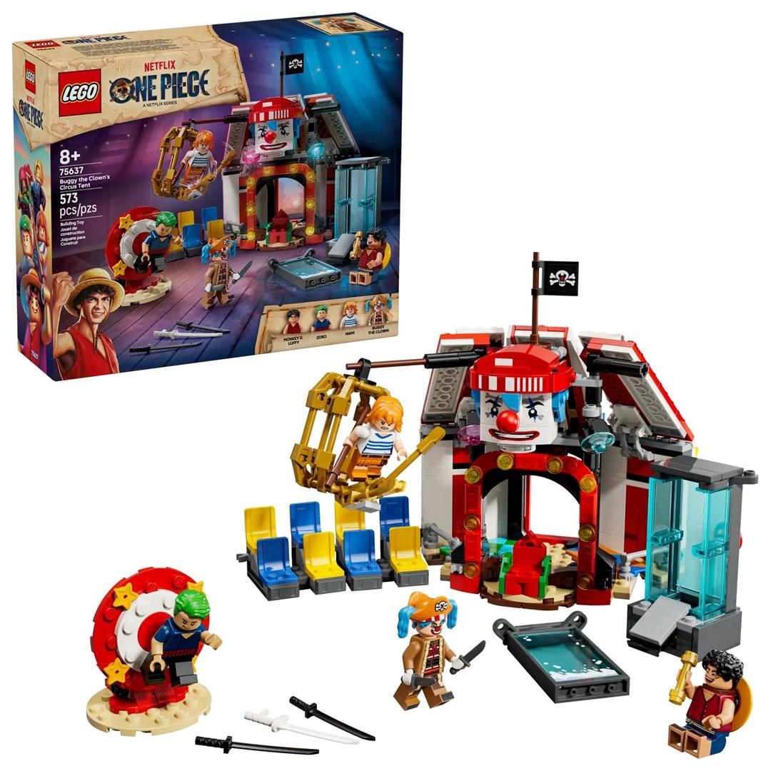 LEGO One Piece 75637 - Buggys klovnetelt cirkus, byggesæt (573 dele)