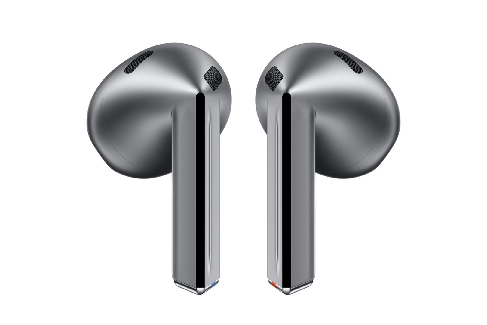 Samsung Galaxy Buds3 – trådløse in-ear høretelefoner (TWS) med Bluetooth, sølv