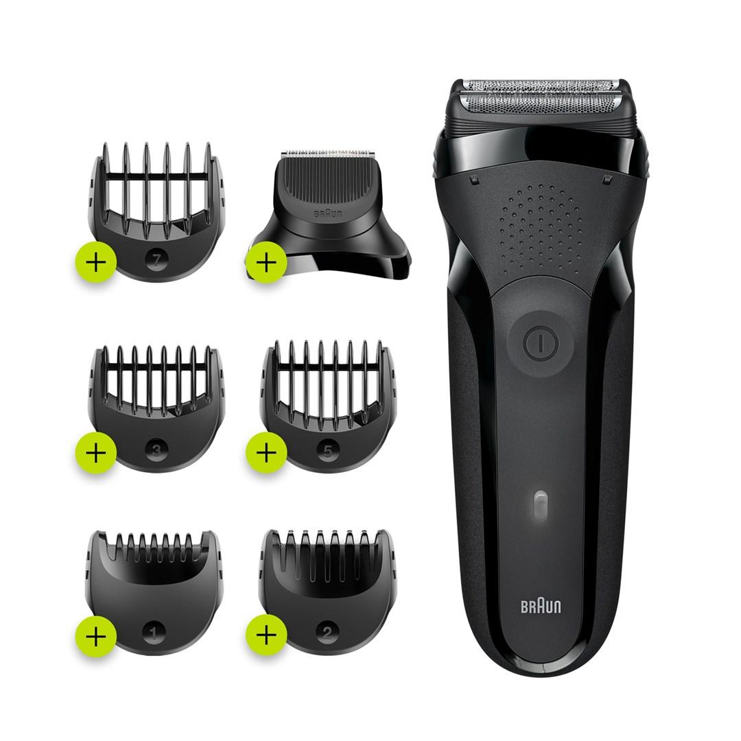 Braun Series 3 300BT barbermaskine og trimmer - sort billede