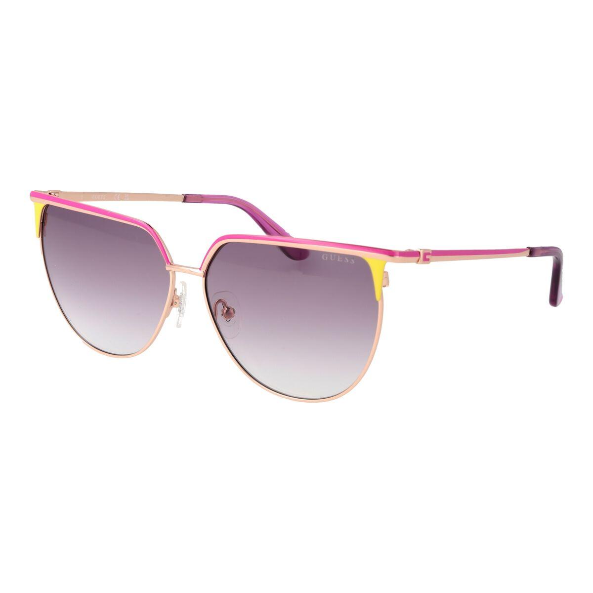 Guess GU00132 5883Z solbriller til kvinder - katøjne, pink