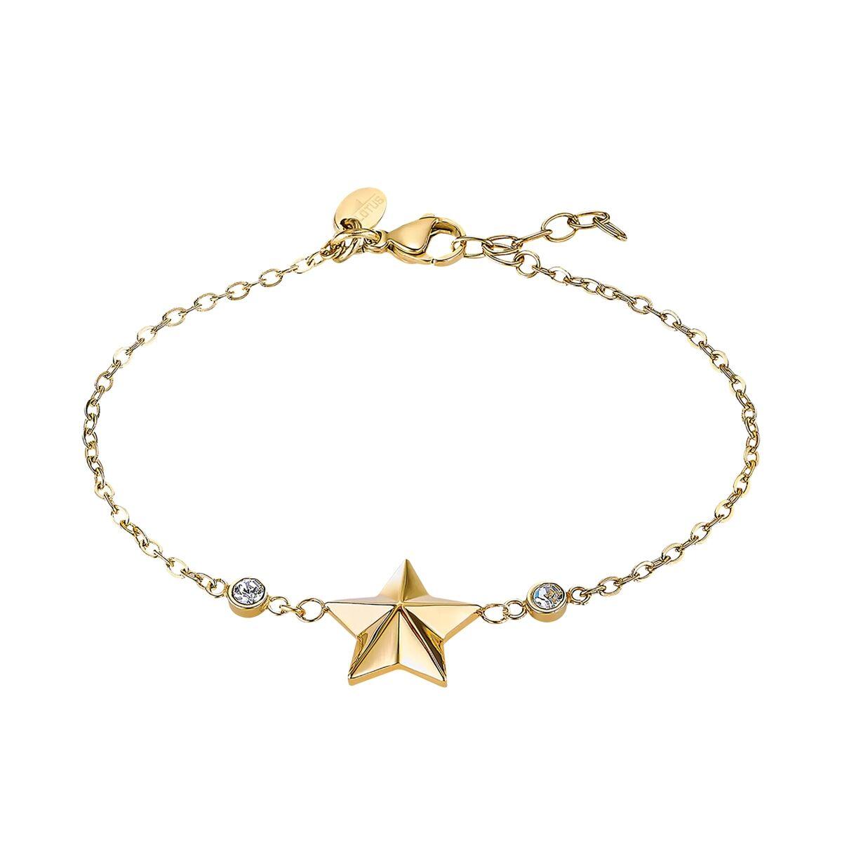 Lotus LS2599-2/2 armbånd til kvinder - gylden stjerne