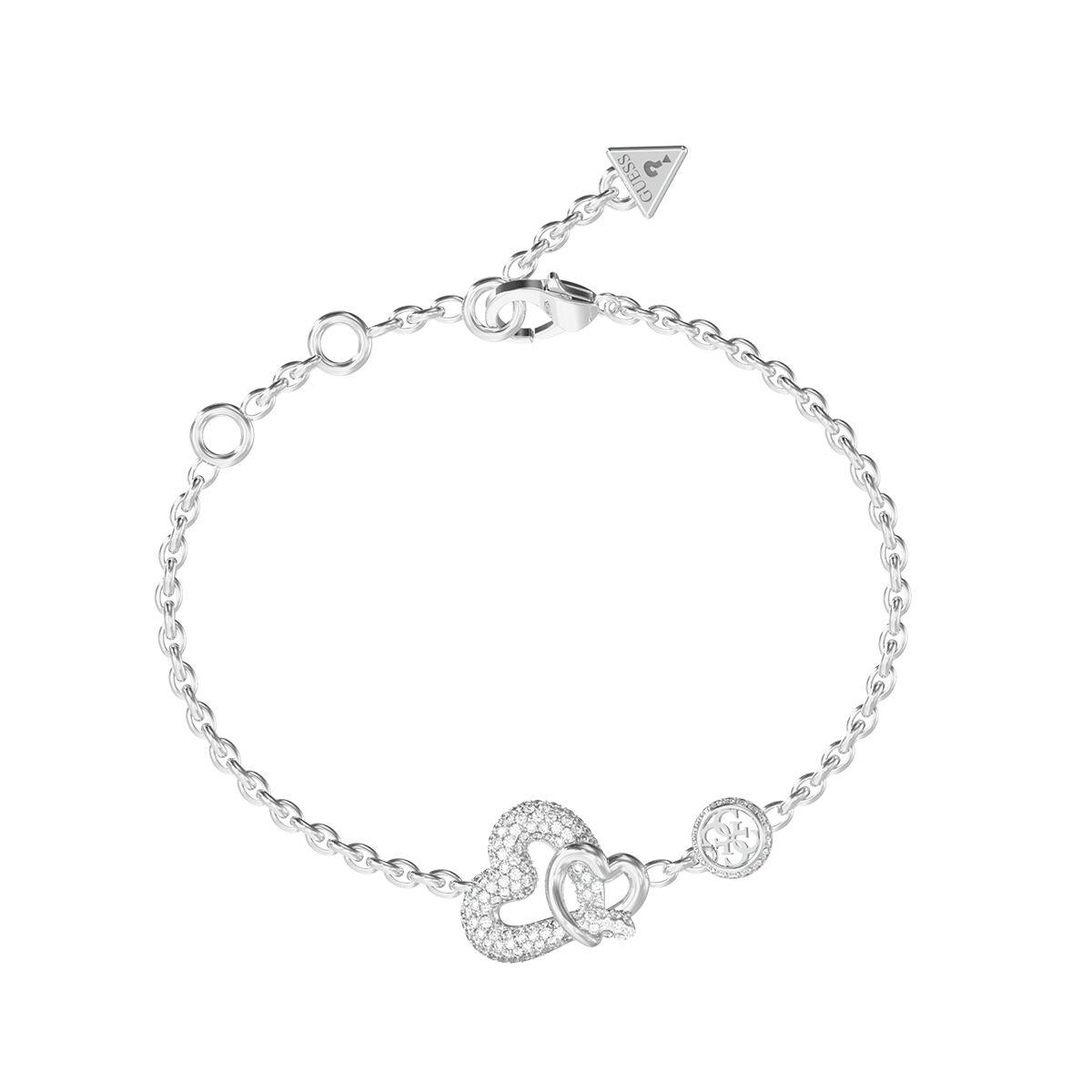 Guess JUBB06052JWRHS armbånd til kvinder - sølvfarvet