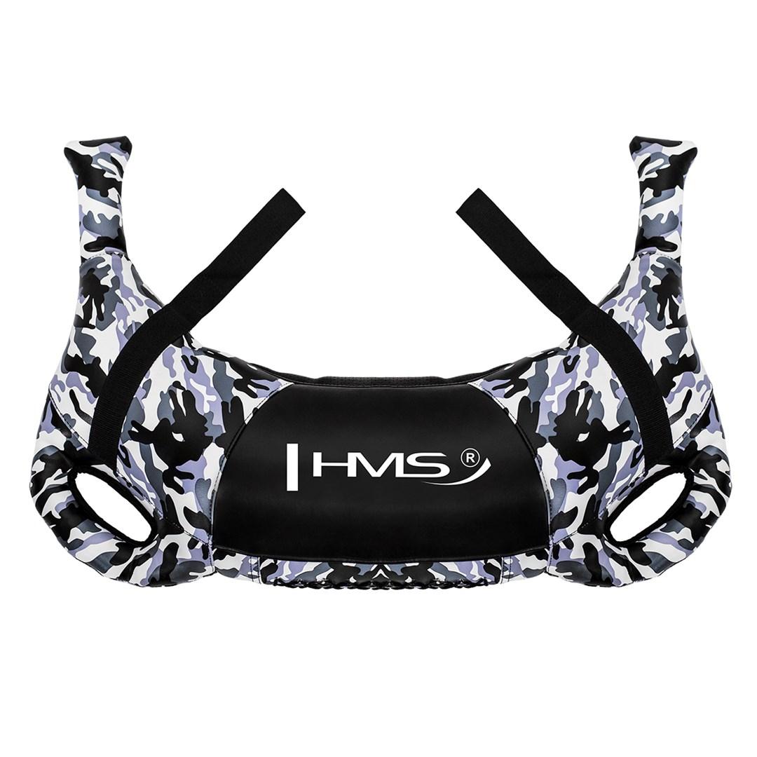 HMS WBF05 Bulgarian bag 5 kg - camo/sort sandfyldt træningssæk