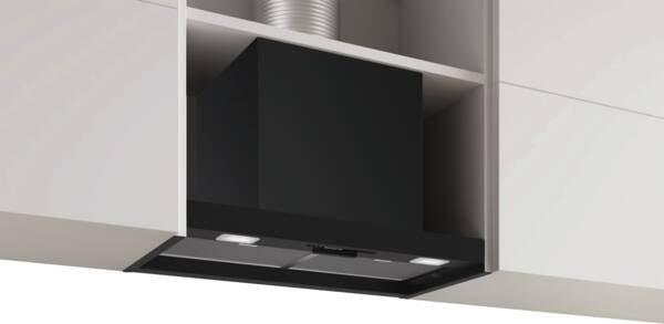 Bosch Serie 2 DBB63BC60 cooker hood Built-in Black 384 m3/h