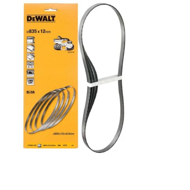 DeWALT båndsavklinge til DCS371 - Bi‑Metal 14 TPI, ø835 × 12 × 0,5 mm