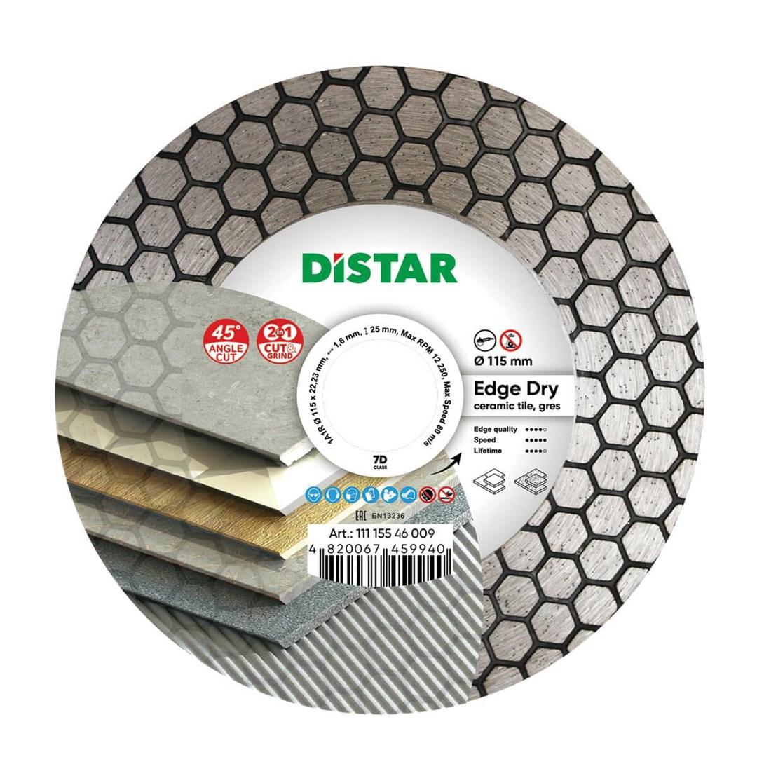 Diamantklinge Edge Dry 115 × 1,6 × 25 × 22,23 mm