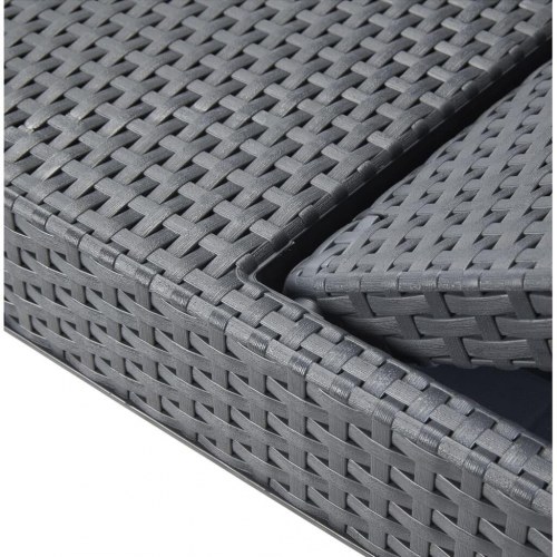 Keter Jaipur solseng i polyrattan – grafit