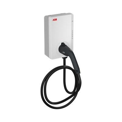 ABB Terra AC W22-G5-R-C-V2-0 vægboks Type 2 - 22 kW, grå/sort