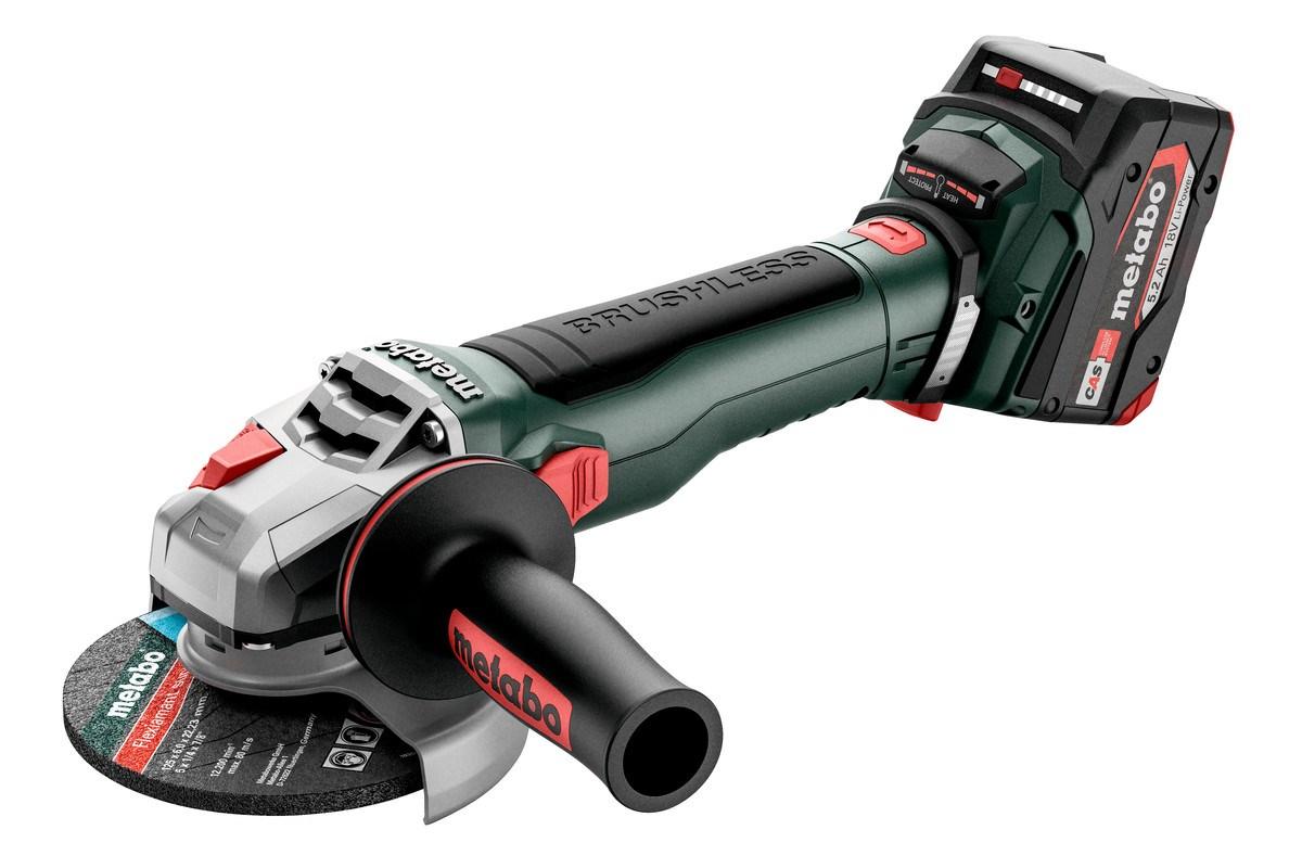 Metabo 613054650 vinkelsliber 125 mm 10.000 o/min - 18 V, 2,5 kg