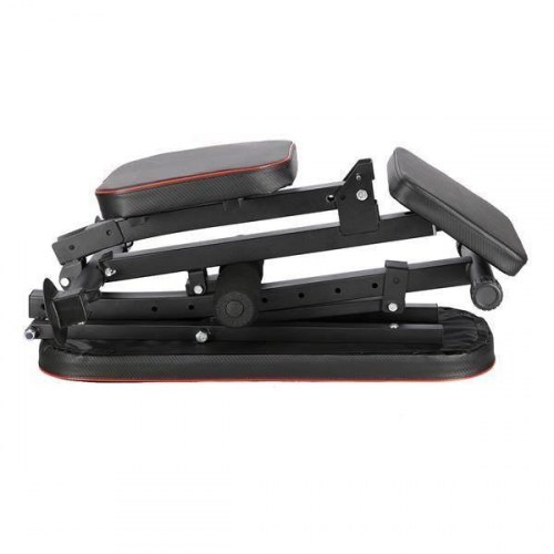 HMS L8021 multifunktions træningsbænk – sort/rød