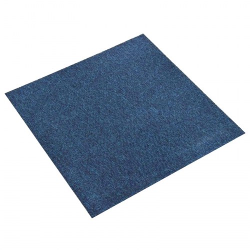 Tæppe 20 stk Mørk blå 50 x 50 cm 100% Polypropylen