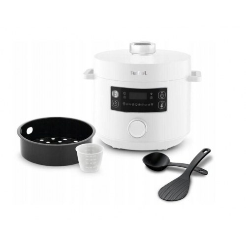 Tefal CY754130 multicooker/trykkoger 4,8 l – Hvid, 1.000 W