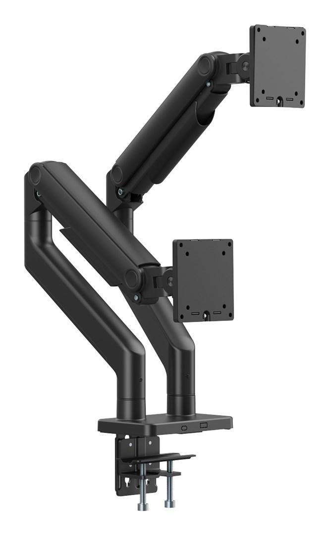 DIGITUS DA-90474 dobbelt skærmholder – op til 2×45" / 2×20 kg