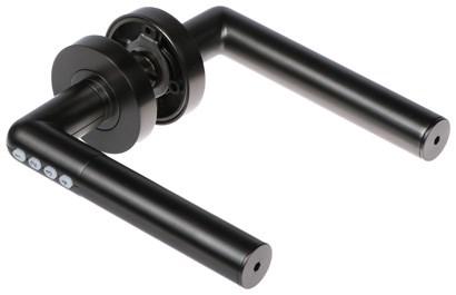 ORNO OR-ZS-850/B digitalt dørhåndtag IP20 – sort, PIN og Bluetooth