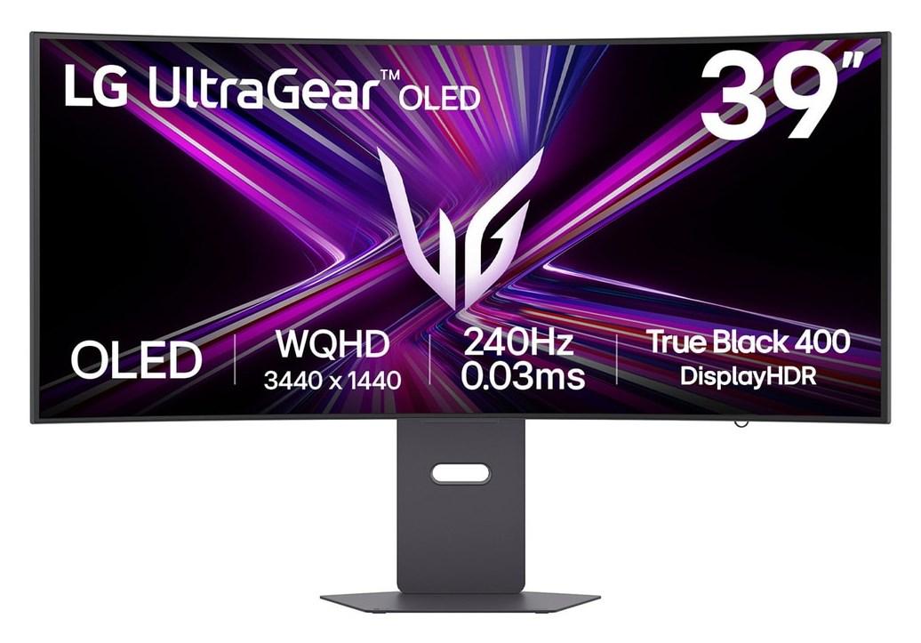 LG UltraGear 39GX900A-B 39" buet OLED gaming-skærm - 3440 × 1440, 240 Hz, sort billede