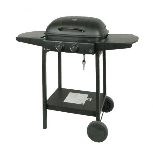 Master Grill MG672 gasgrill - 2 brændere, mobil terrassegrill