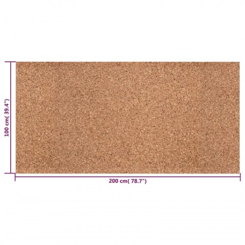 Kork rolle Brun 100 x 200 x 0,8 cm Kork