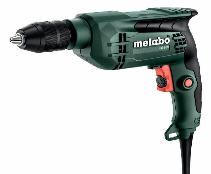 Metabo BE 650 - 650 W boremaskine med nøglefri borepatron