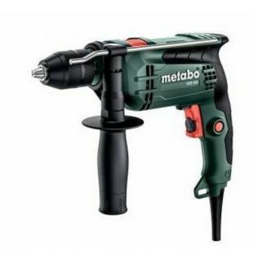 Metabo SBE 650 Quick - slagboremaskine med hurtigskift og kuffert