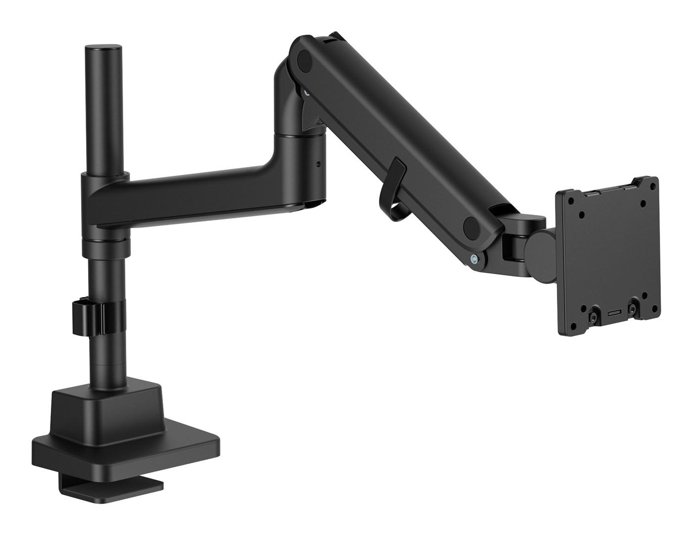 DIGITUS DA-90475 enkelt skærmarm - op til 57", 27 kg, sort billede