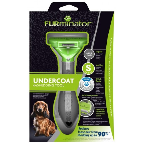 FURminator Undercoat deShedding – lang pels, lille hund (S)