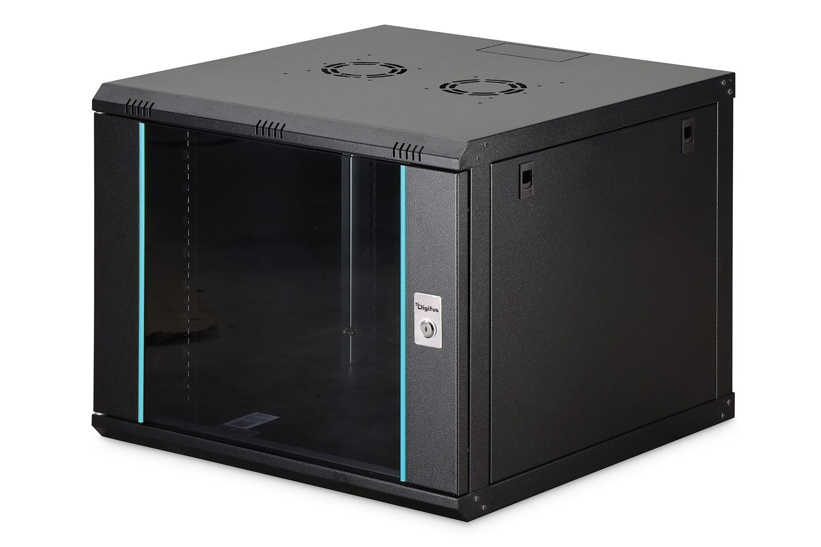 DIGITUS Dynamic-N vægskab - 600 × 600 mm (B × D), usamlet billede
