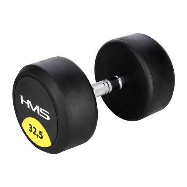 HMS HG PRO 32,5 – gummibelagt håndvægt 32,5 kg