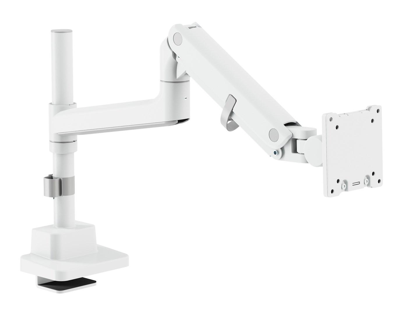 DIGITUS mounting kit - for curved / flat panel - 27 Kg - white - Maks 27 kg - Maks størrelse 57"