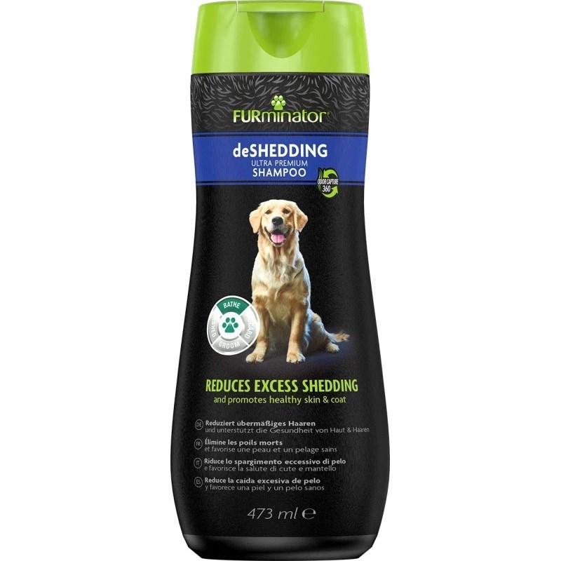 FURminator deShedding Ultra Premium – hundeshampoo 473 ml