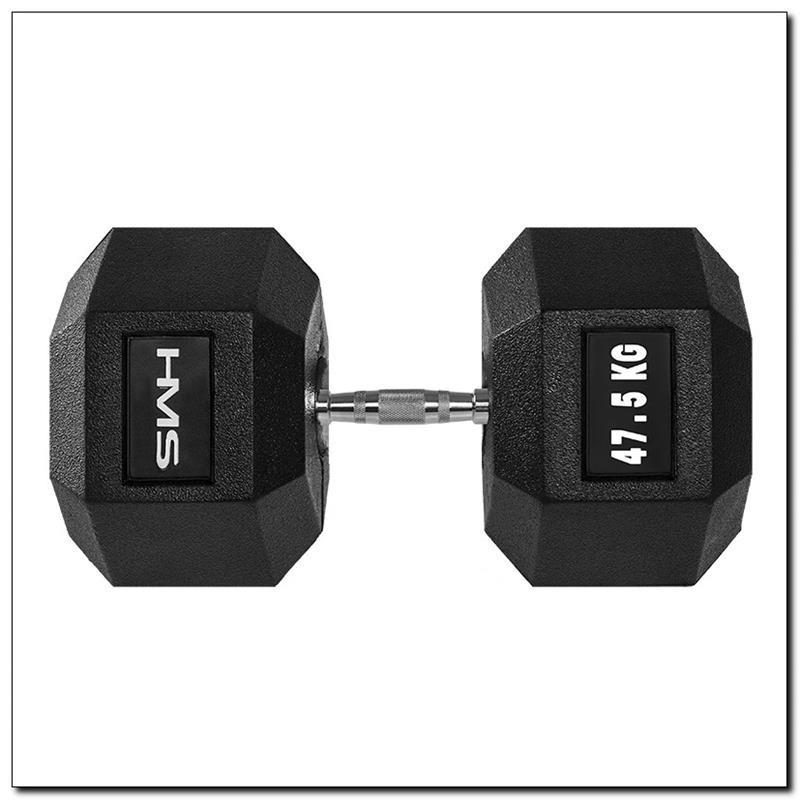 HMS HEX PRO håndvægt 47,5 kg – fast vægt, sort billede