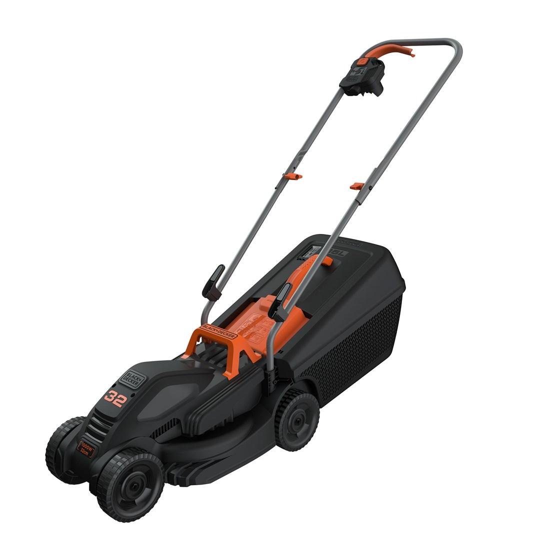 Black & Decker BEMW351-QS elektrisk plæneklipper 32 cm sort/orange