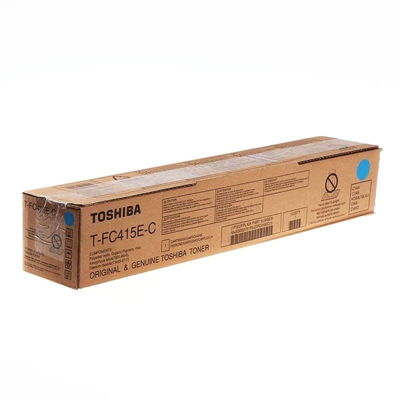 Toshiba T-FC415EC cyan tonerpatron - original, 1 stk.