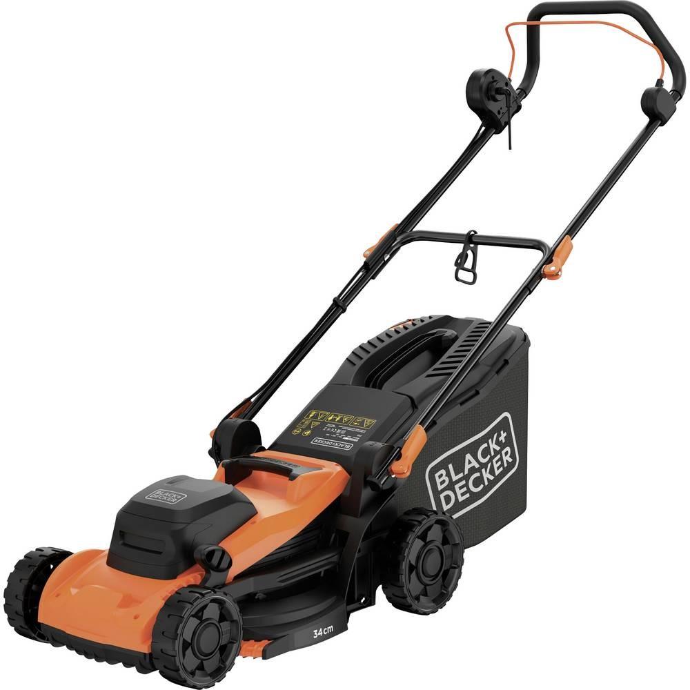 BLACK+DECKER BEMWP340 elektrisk plæneklipper 1.400 W 34 cm
