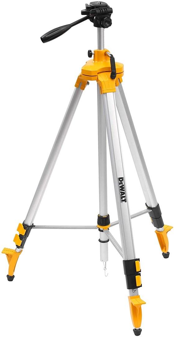 DeWALT DE0733-XJ stativ til laser – aluminium, 1/4" gevind, 91,8 cm–2,47 m