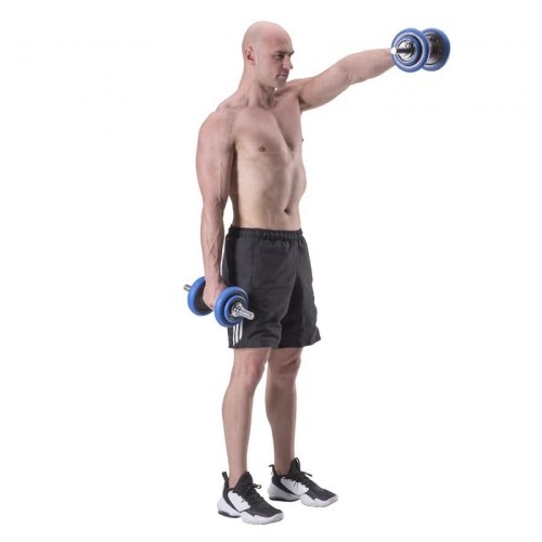 HMS SGG30 BAR 2-i-1 vægtsæt – vægtstang og håndvægte, 30 kg