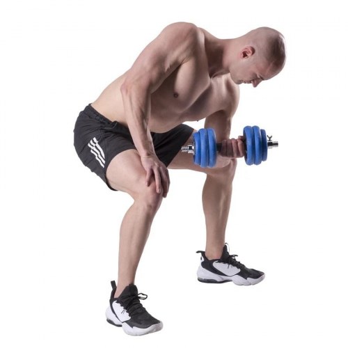 HMS SGG30 BAR 2-i-1 vægtsæt – vægtstang og håndvægte, 30 kg