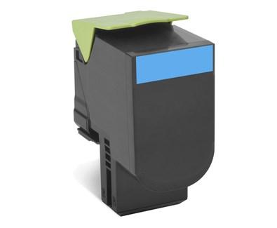 Lexmark 702C tonerpatron - Original Cyan billede