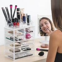 Akryllisk Makeup Organiser