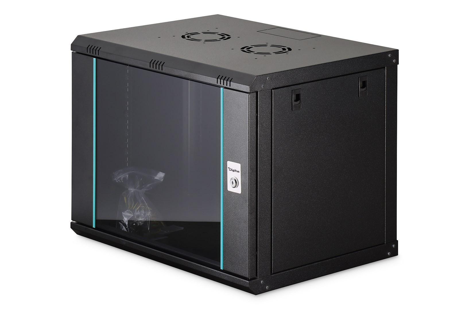 DIGITUS Dynamic-N vægskab - 600 × 450 mm (BxD), usamlet billede